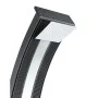 Ducha hibrida Formidra Dada Curve Antracita / Aluminio