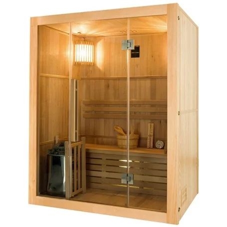 Sauna France Sauna SENSE tradicional finlandesa 4 Plazas