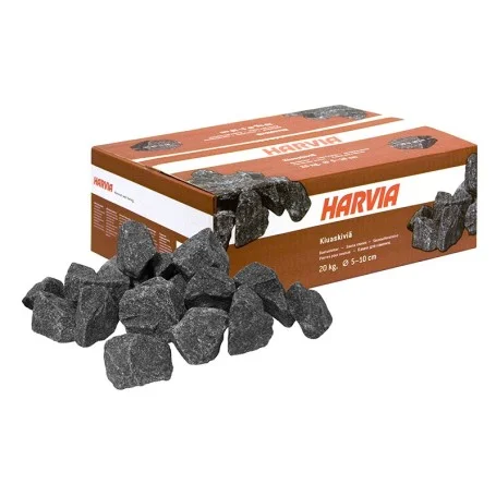 Piedras volcanicas Harvia 5-10 cm para calefactor de sauna
