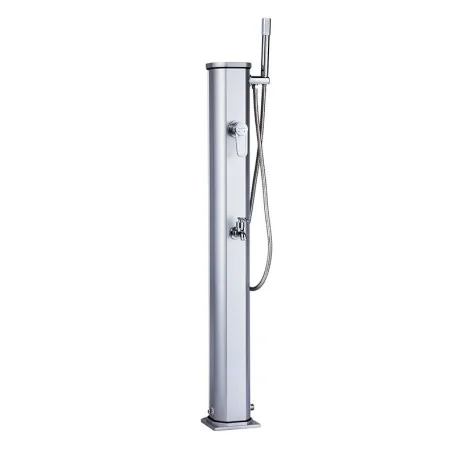 Ducha solar Formidra Jolly GO GRIS METAL
