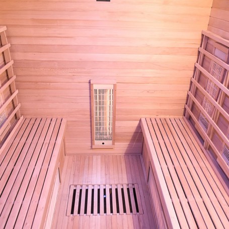 Sauna infrarrojos Apollon Quartz 3 personas
