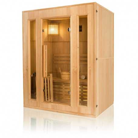 Sauna France Sauna ZEN 3 tradicional finlandesa con VEGA 4.5