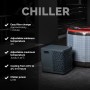 Pack Baño frio o Ice Bath Netspa Duo x UFC + enfriadora Poolex O'Spa 5 + bomba circulacion y conexiones