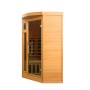 Sauna de infrarrojos France Sauna Apollon Quartz 2 plazas esquinero