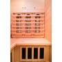 Sauna de infrarrojos France Sauna Apollon Quartz 2 plazas esquinero