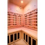 Sauna de infrarrojos France Sauna Apollon Quartz 2 plazas esquinero