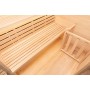 Sauna France Sauna SENSE tradicional finlandesa 3 Plazas esquinera