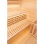 Sauna France Sauna SENSE tradicional finlandesa 3 Plazas esquinera
