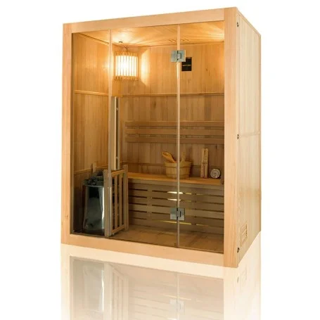 Sauna France Sauna SENSE tradicional finlandesa 3 Plazas