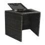 Spa desmontable Netspa Vita Premium con juego de 5 muebles